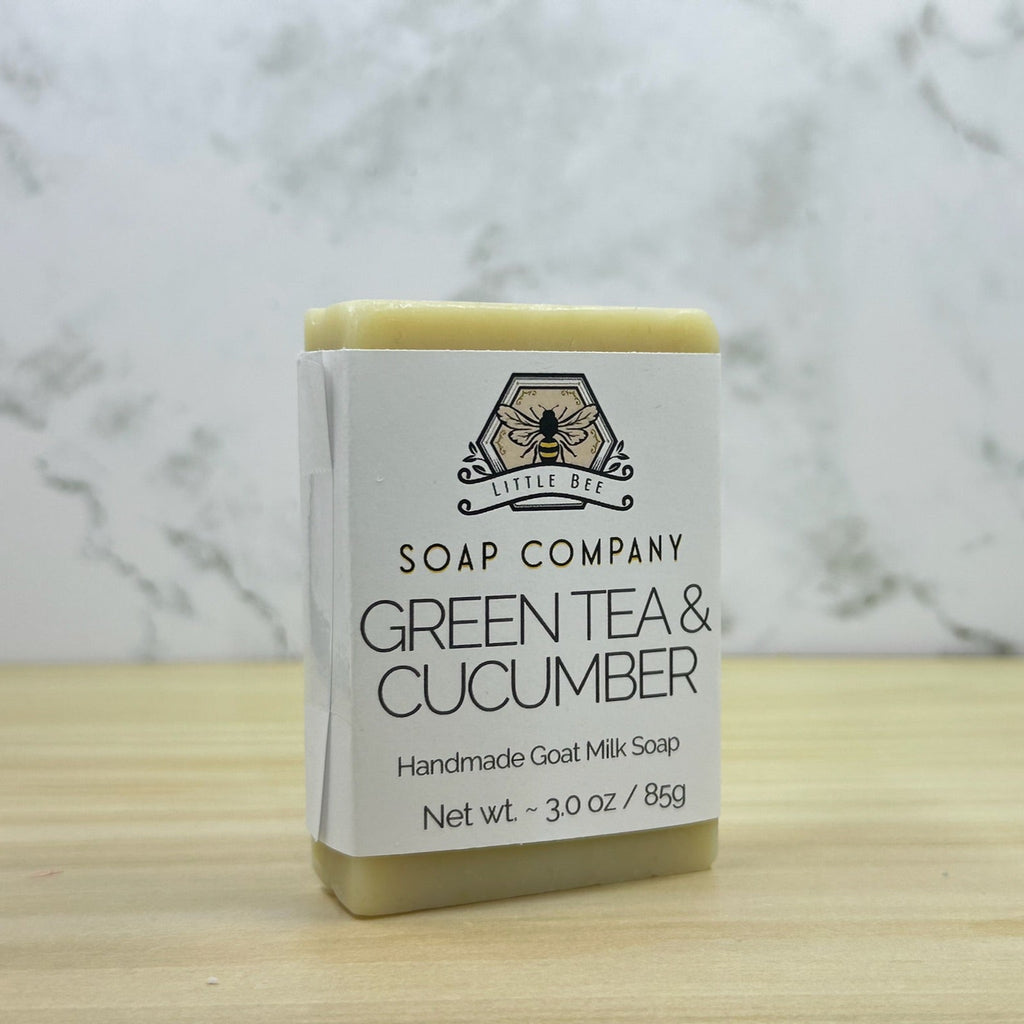 Green Tea & Cucumber Goat Milk Soap