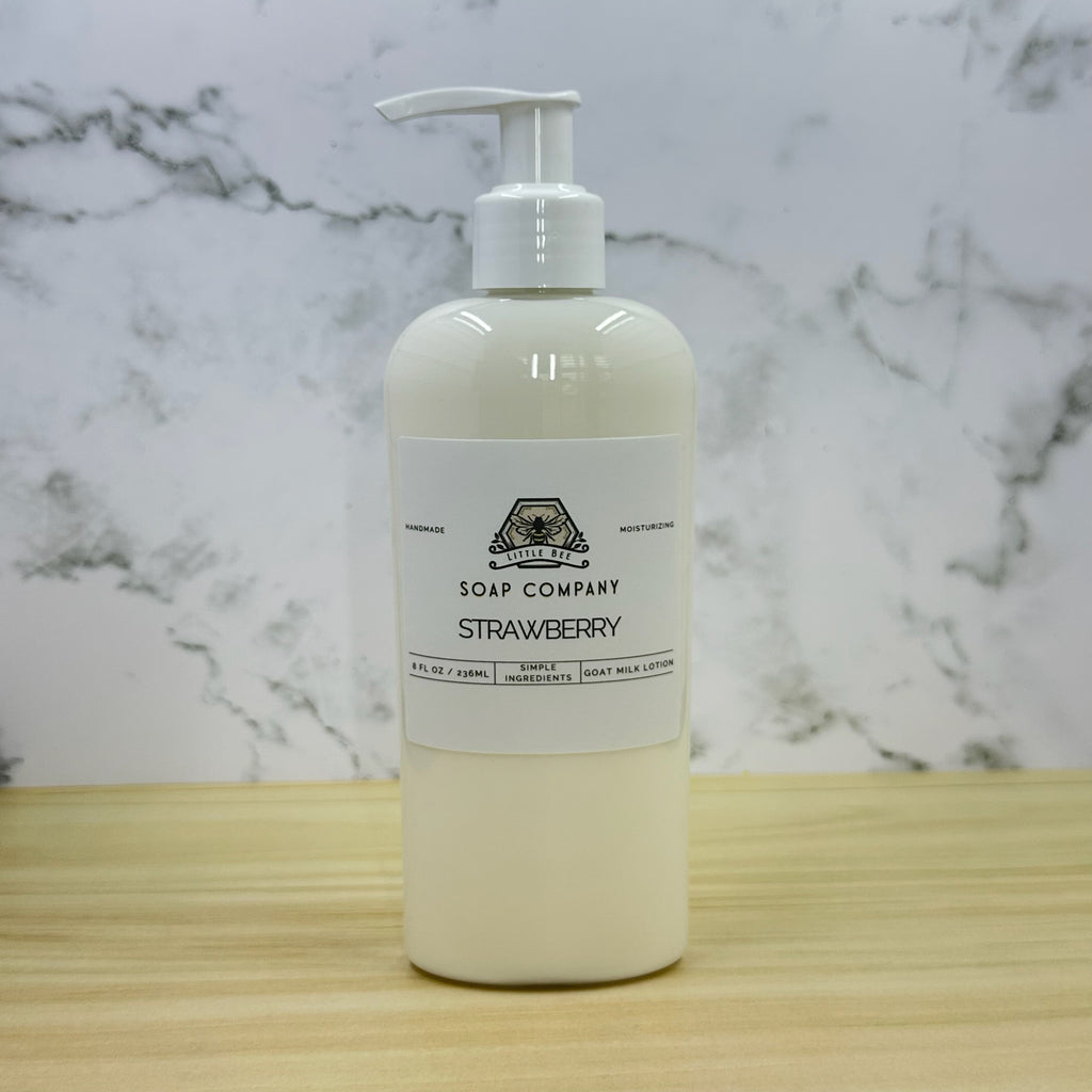 Strawberry Goat Milk Lotion 8 fl oz