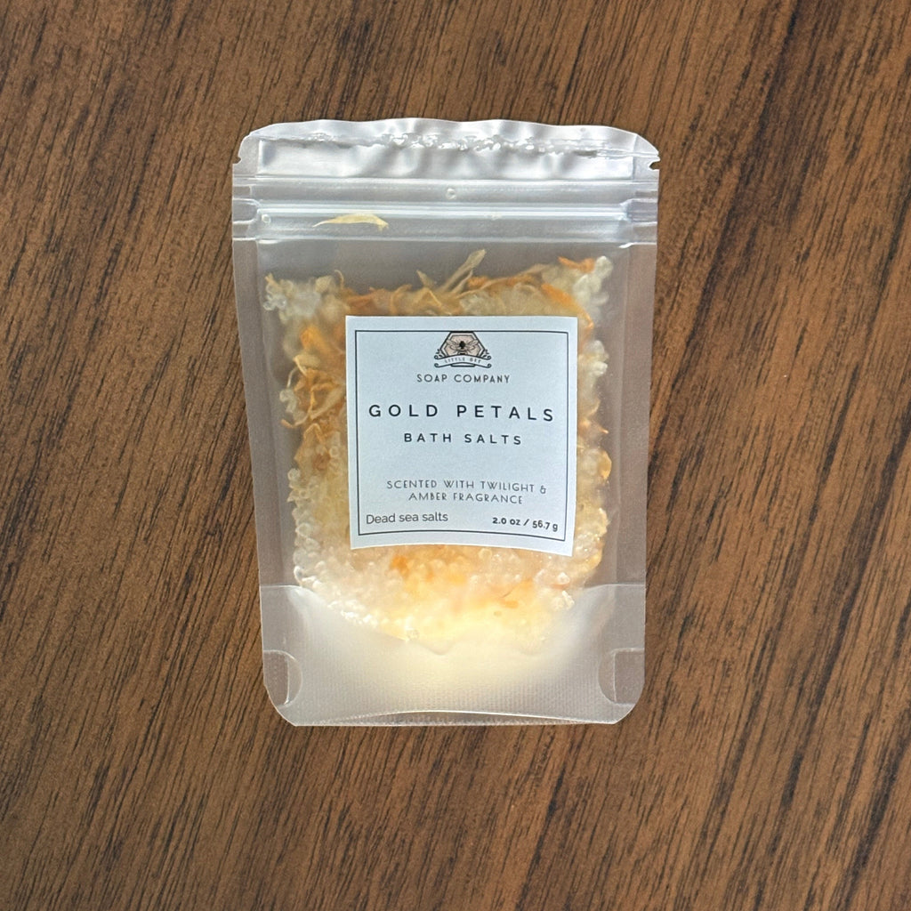 Gold Petals Bath Salts