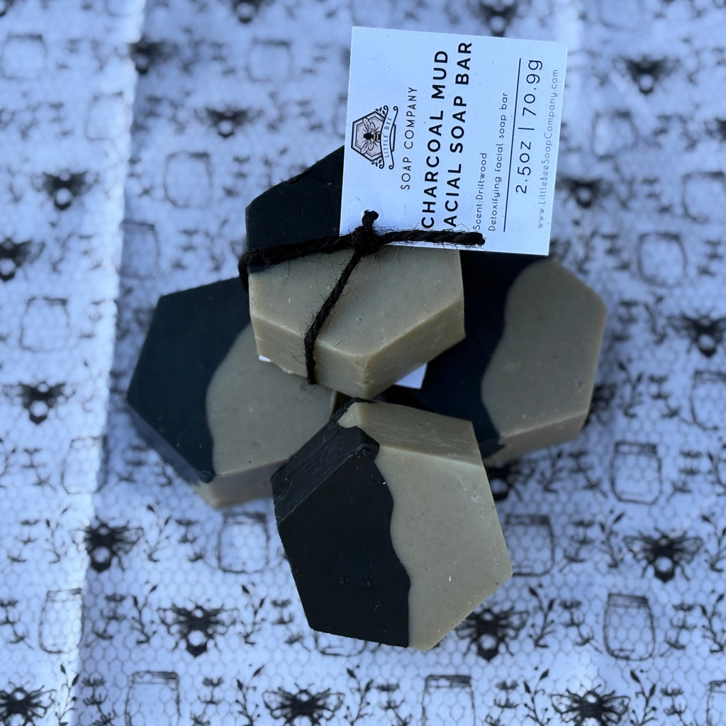 Charcoal and Mud Facial Bar